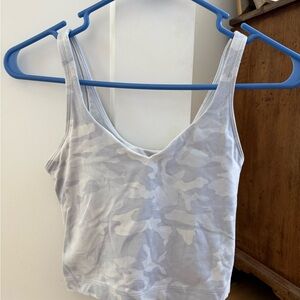 lululemon athletica Light Gray Camouflage Camisole